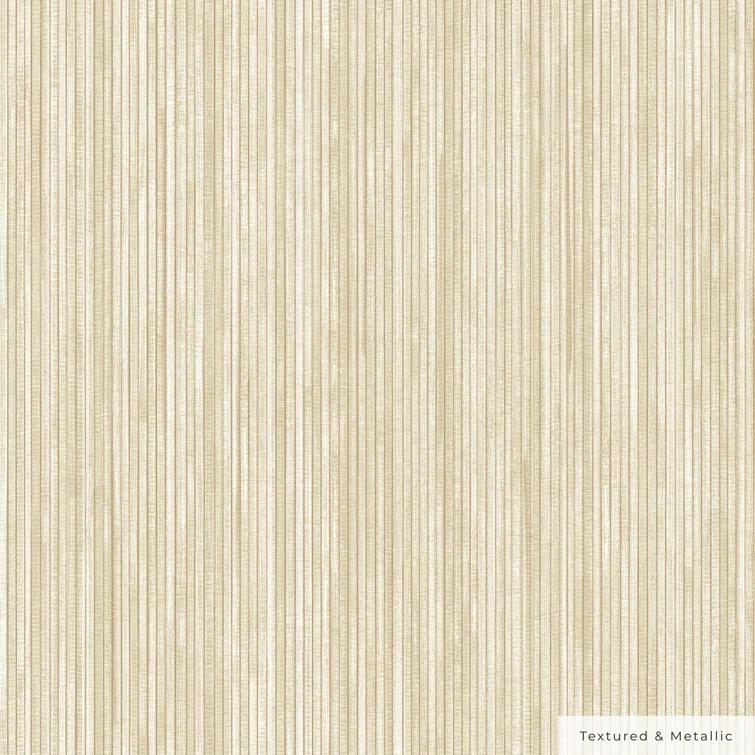 Tempaper & Co.® Faux Grasscloth Removable Peel and Stick Wallpaper, Textured Sand, 28 sq. ft.: Vinyl, Self-Adhesive, Beige