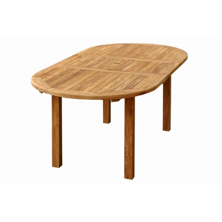 Anderson Teak Bahama 78" Oval Extension Table