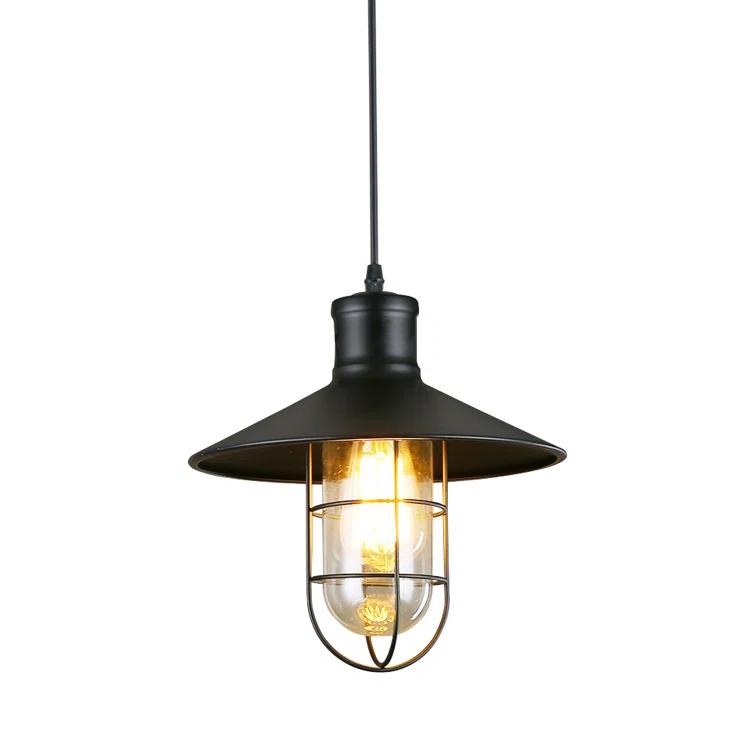 1 - Light Satin Black Single Pendant