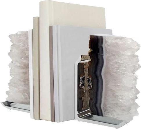 ANNA New York Decor Scandinavian Stone Bookends (Set of 2)