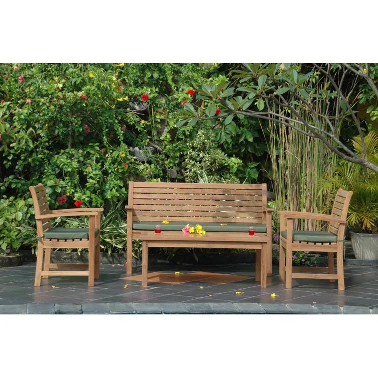 Anderson Teak Victoria Montage 4-Pieces Conversation Set