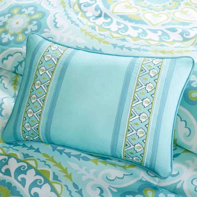 Estrin 9 PC Comforter Set with Cotton Bed Sheets