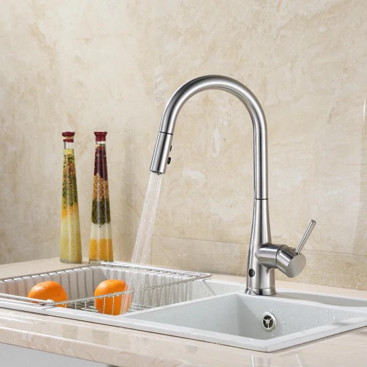 RunFine Group Pull Down Touchless Kitchen Faucet