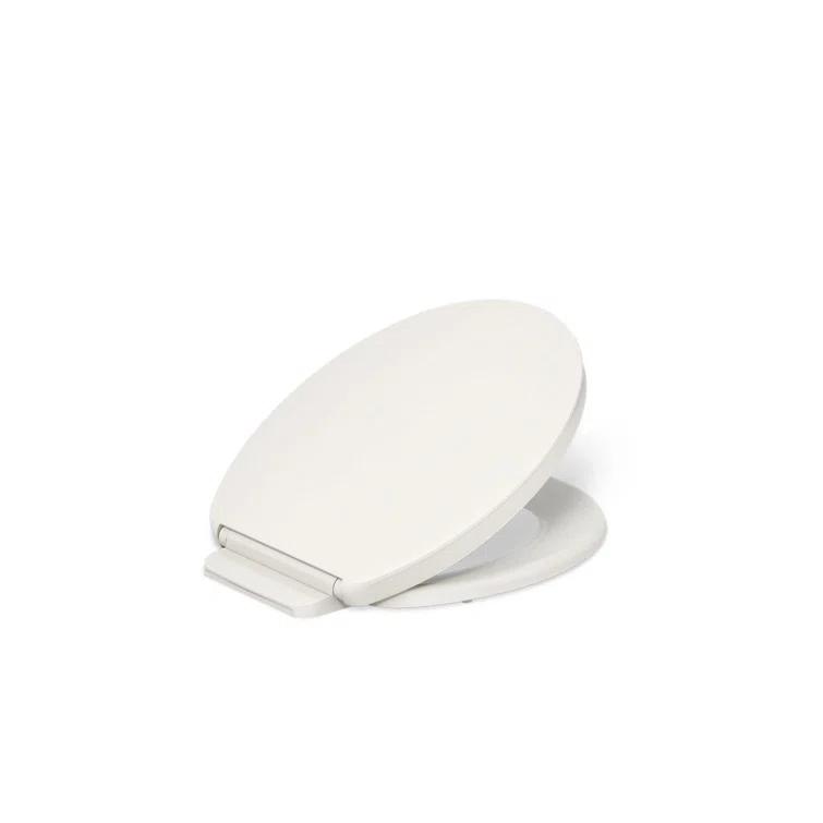 Kohler Brevia Quiet-Close Toilet Seat with Grip-Tight Bumpers and Quick-Attach Hardware