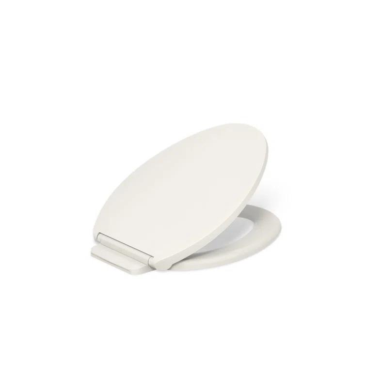Kohler Brevia Quiet-Close Toilet Seat with Grip-Tight Bumpers and Quick-Attach Hardware
