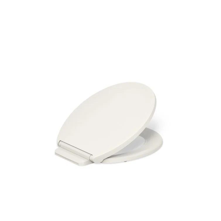 Kohler Brevia Quiet-Close Toilet Seat with Grip-Tight Bumpers and Quick-Attach Hardware