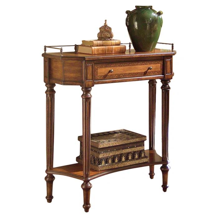Butler Specialty Masterpiece Traditional Console Table In Umber