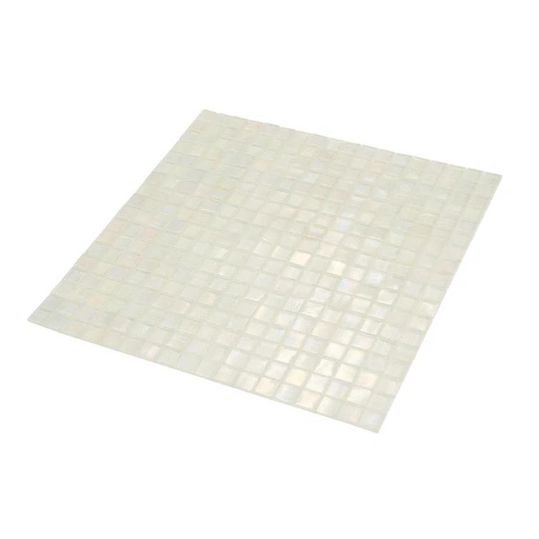 Skosh 0.6" x 0.6" Glass Grid Mosaic Wall & Floor Tile