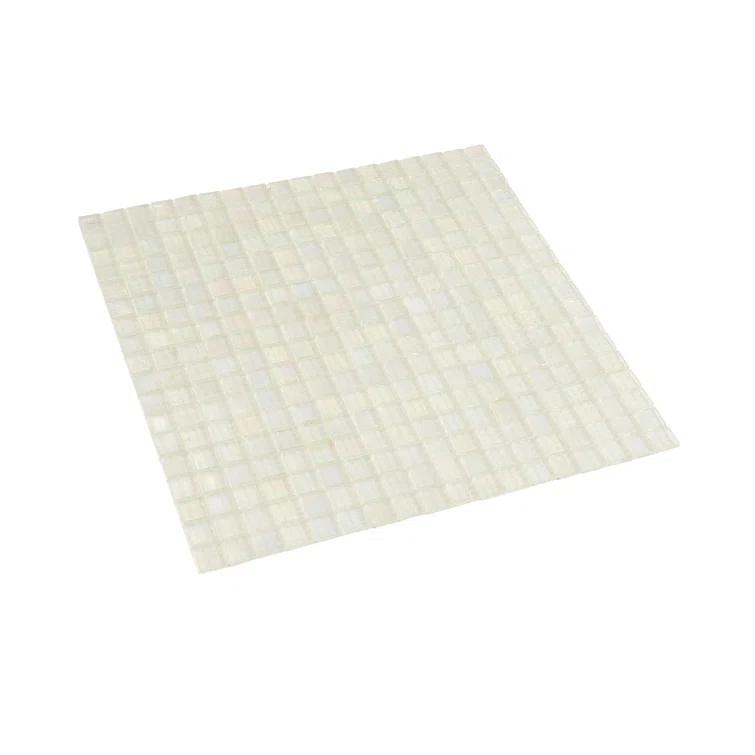 Skosh 0.6" x 0.6" Glass Grid Mosaic Wall & Floor Tile