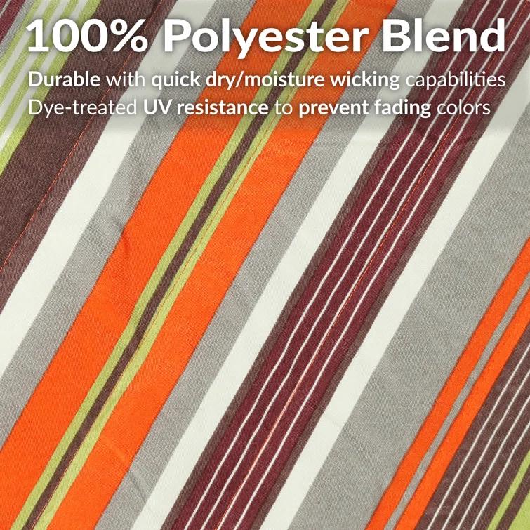 2-Person Quilted Polyester Spreader Bar Hammock