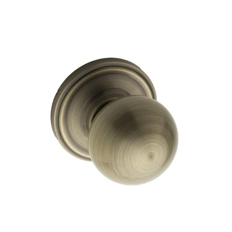 Ball Passage Door Knob with Round Rosette