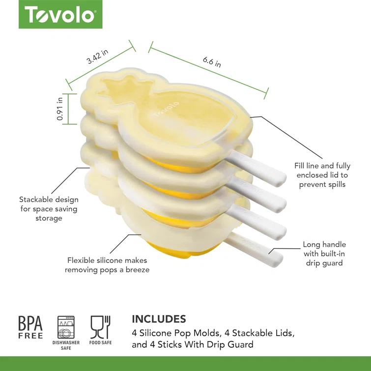 Tovolo Pineapple Stackable Pop Mold