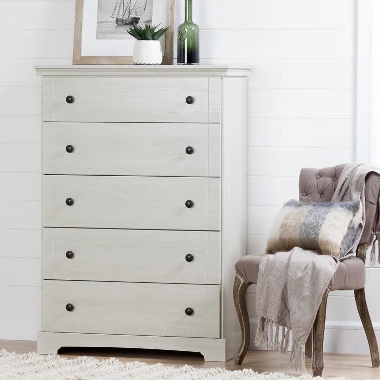 Avilla 35.25'' W 5 - Drawer Dresser