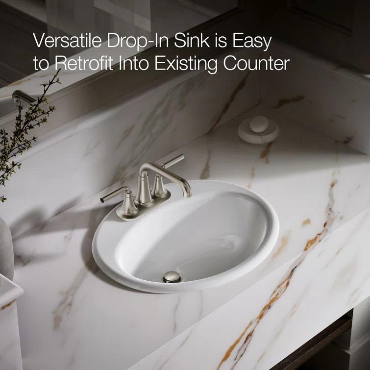 Farmington Self-Rimming Bathroom Sink