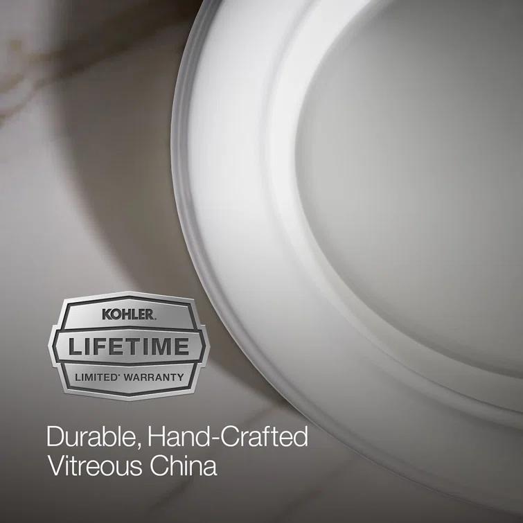 Artifacts 21 In. Oval Drop-In Bathroom Sink