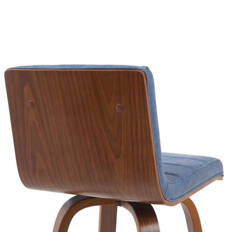 Biance Solid Wood Swivel Bar & Counter Stool