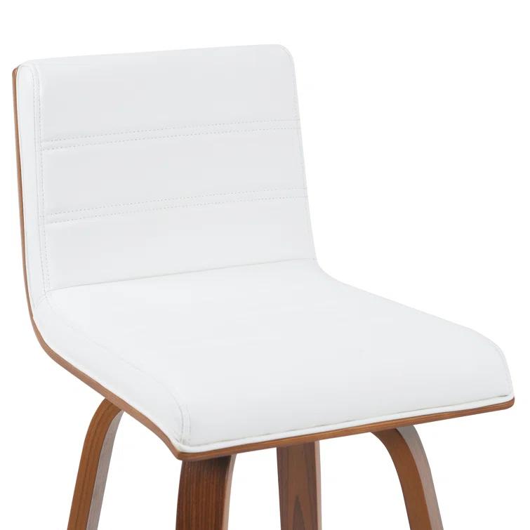 Biance Solid Wood Swivel Bar & Counter Stool