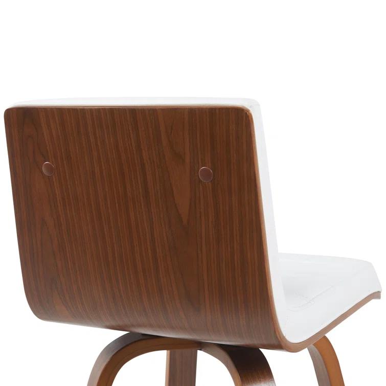 Biance Solid Wood Swivel Bar & Counter Stool