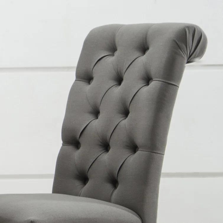 Ophelia & Co. Monarda 18.75'' H Tufted Upholstered Side Chair (Set of 2)