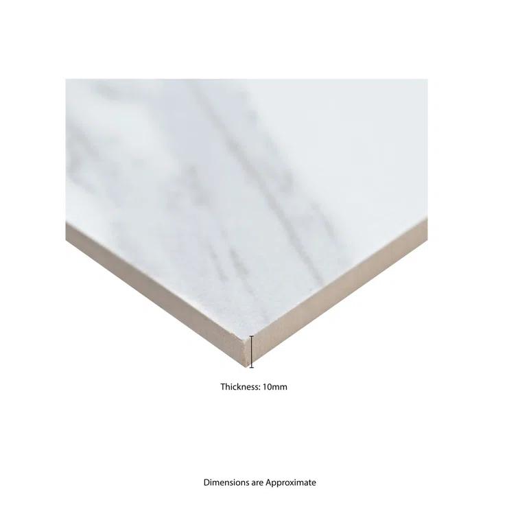 Eden 24" x 24" Matte Porcelain Stone Look Floor & Wall Tile