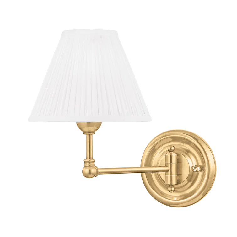 Classic No.1 Wall Sconce by Mark D. Sikes