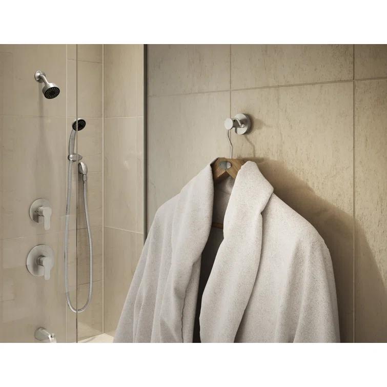 Identity Wall Mounted Robe Hook with Installation Hardware