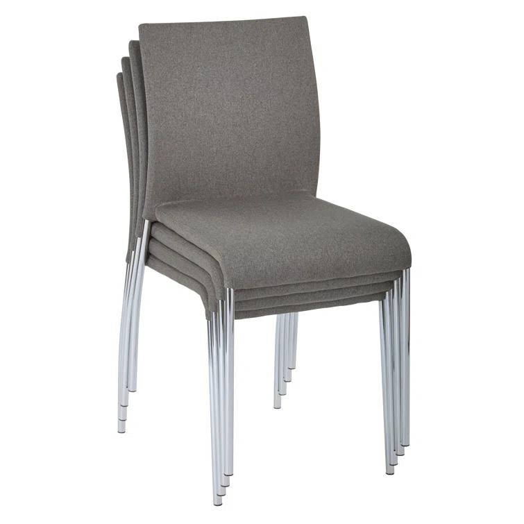 OSP Home Furnishings Conway Metal Stackable Multipurpose Chair ( Set of 4 ) (Set of 4)