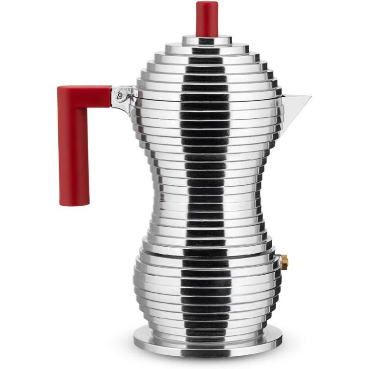 Alessi Pulcina Espresso Coffee Maker MDL02/3 R