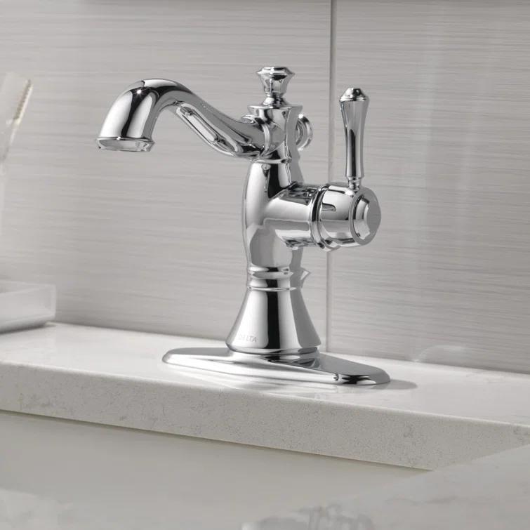 Cassidy™ Single Hole Bathroom Faucet with Drain Assembly