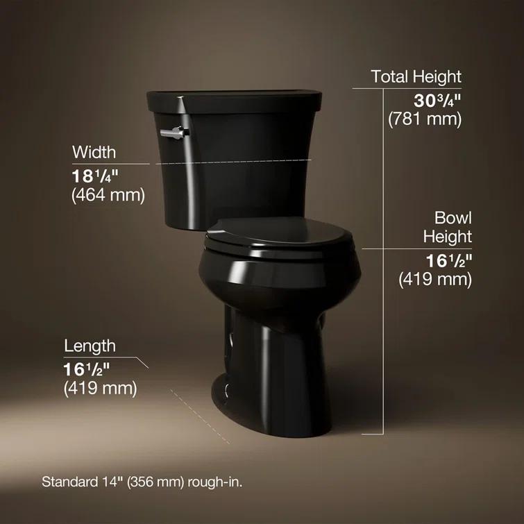 Highline Elongated Two-Piece toilet