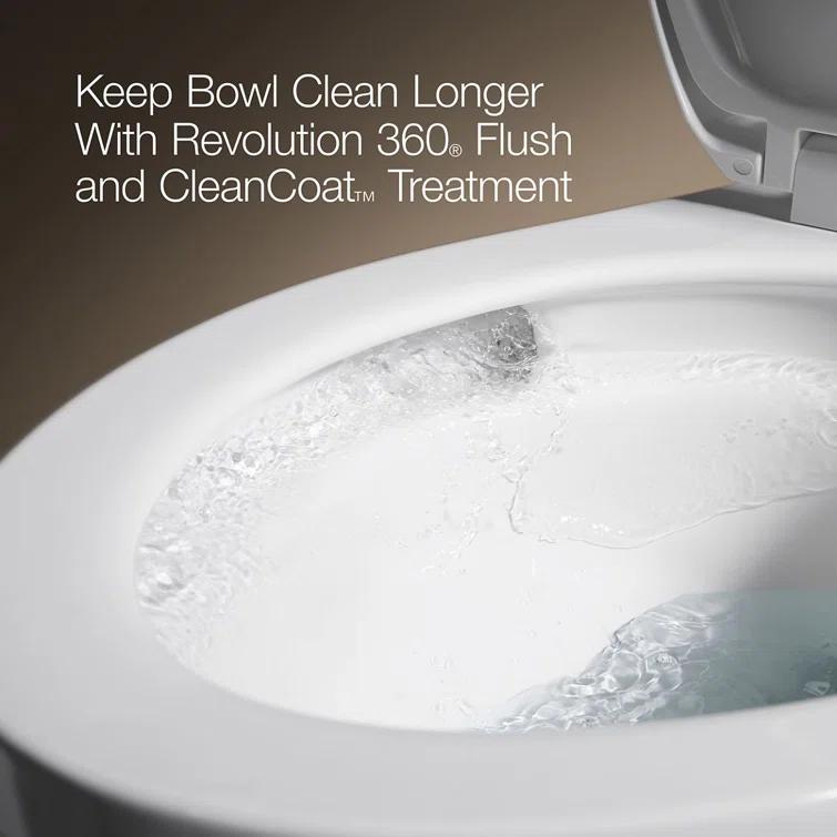 Betello 1.28 GPF (Water Efficient) Elongated Two-Piece Toilet (Seat Not Included)