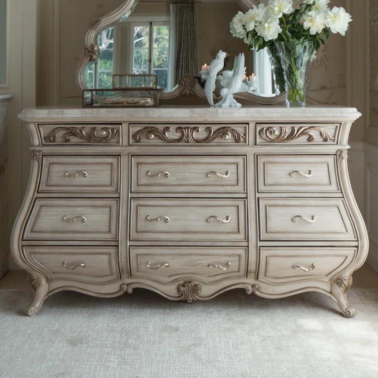 Michael Amini 12 - Drawer Dresser