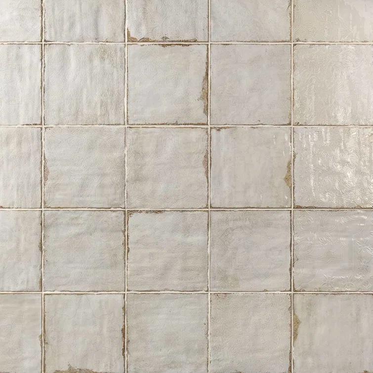TileBar Angela Harris Dunmore Blu 8X8 Matte Ceramic Floor Tile | Perigold