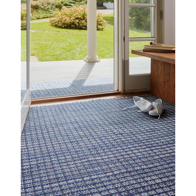 Coco Blue Handwoven Indoor/Outdoor Rug