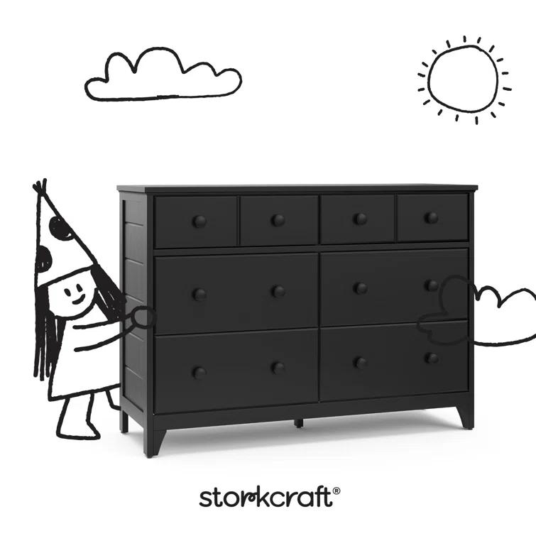 Moss 6 Drawer Double Dresser