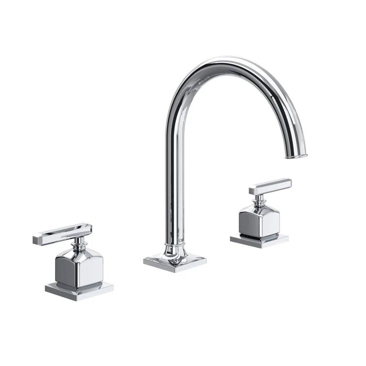 Apothecary Widespread Lavatory Faucet With C-Spout