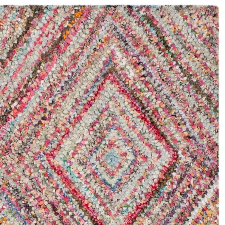 Anaheim Hand Tufted Performance Geometric Rug