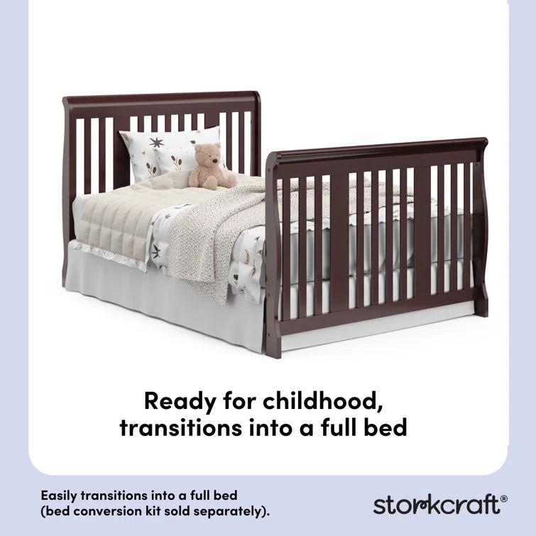 Portofino 5-in-1 Convertible Crib and Changer