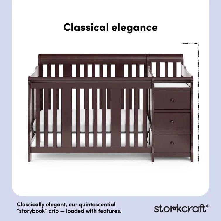 Portofino 5-in-1 Convertible Crib and Changer
