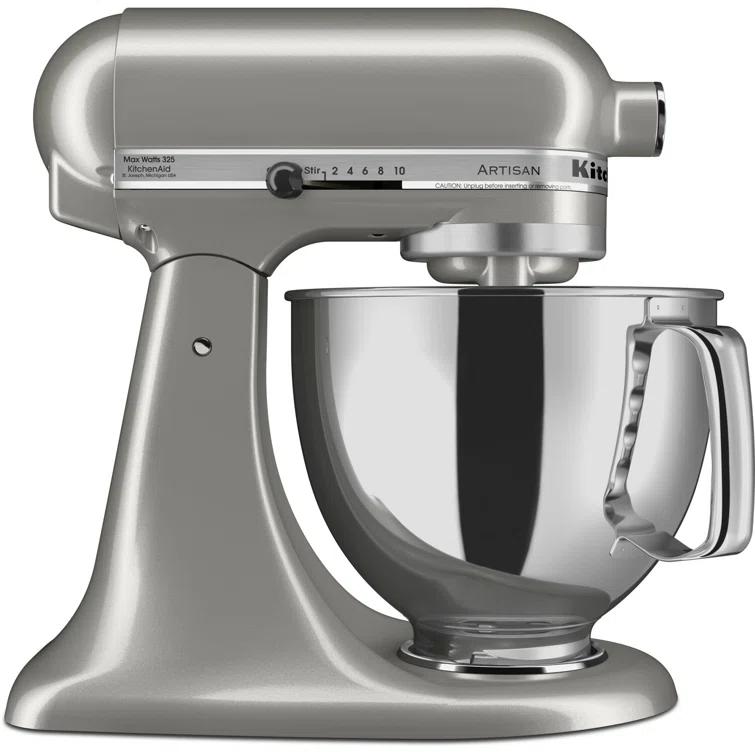 KitchenAid ® Artisan ® Series Contour Silver 5-Quart Tilt-Head Stand Mixer