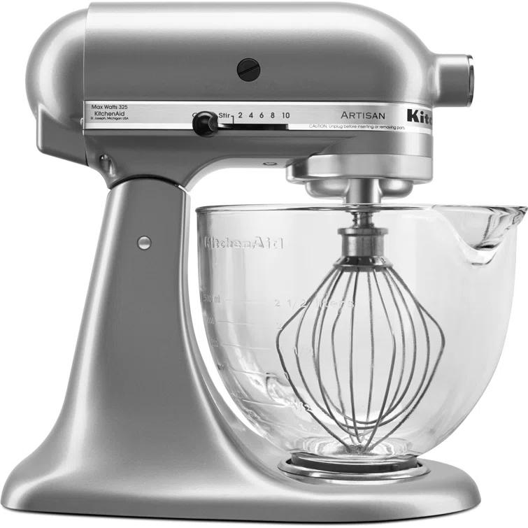KitchenAid ® Artisan ® Series Contour Silver 5-Quart Tilt-Head Stand Mixer