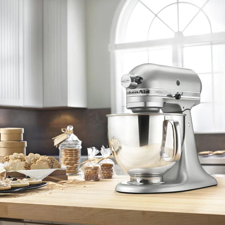 KitchenAid ® Artisan ® Series Contour Silver 5-Quart Tilt-Head Stand Mixer