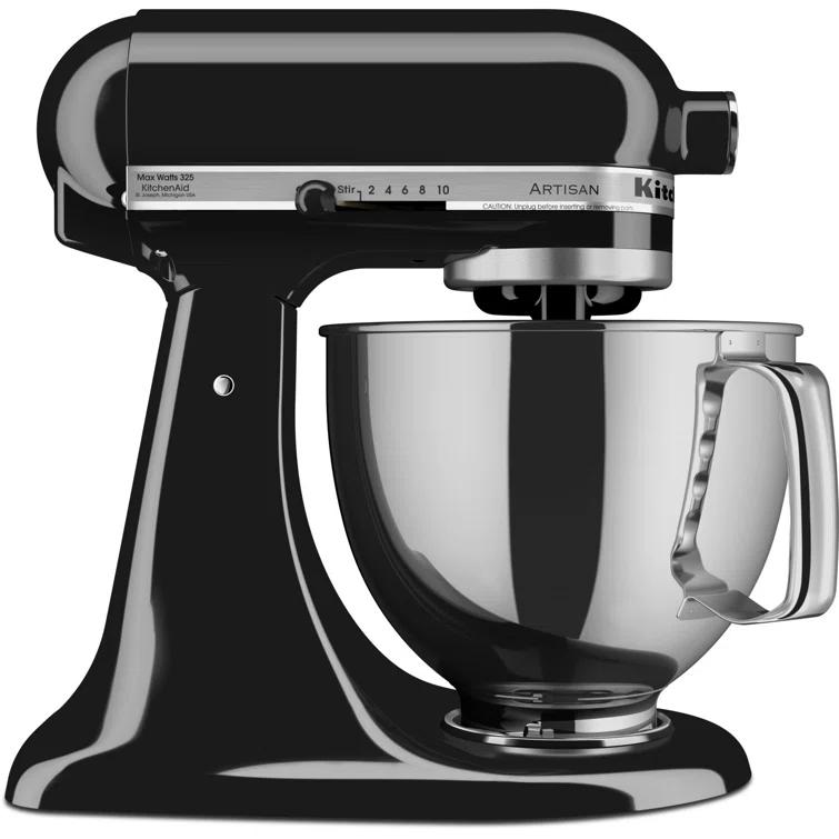 KitchenAid ® Artisan® Series Onyx Black 5-Quart Tilt-Head Stand Mixer
