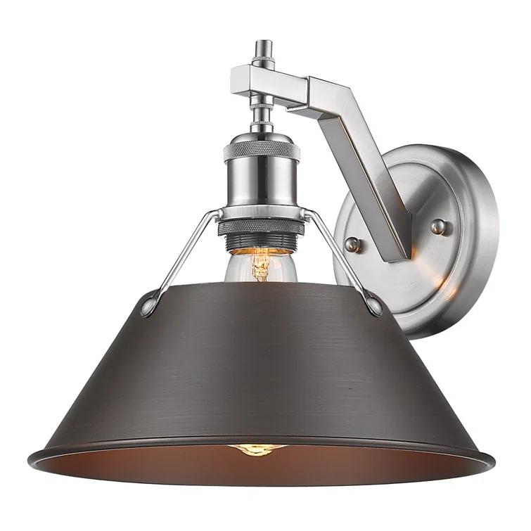 Breakwater Bay Addisynn Steel Armed Sconce