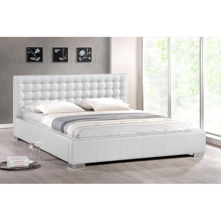 Frankel Vegan Leather Platform Bed