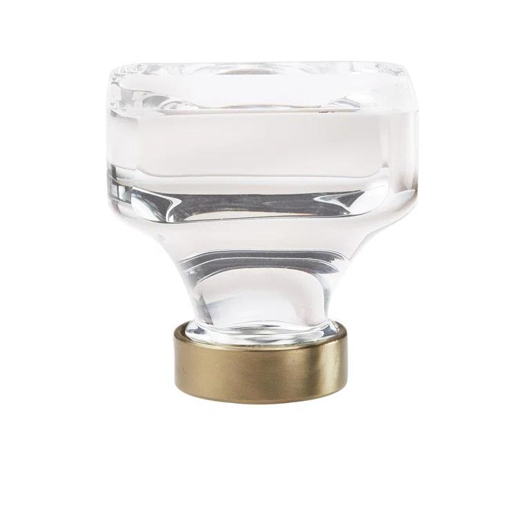 Glacio 1 3/8" Length Square Knob