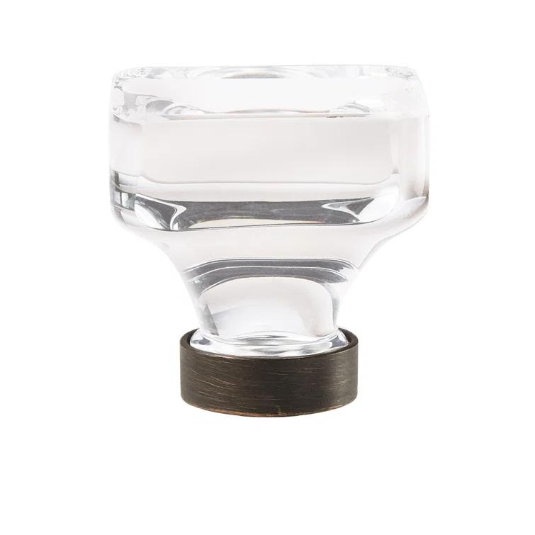Glacio 1 3/8" Length Square Knob