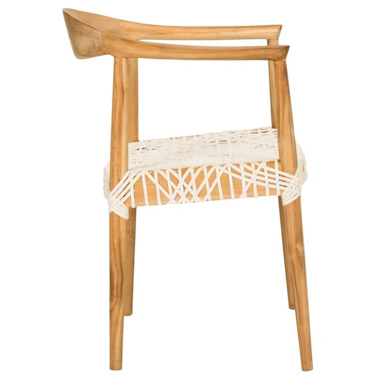 Kazbah Leather Dining Arm Chair