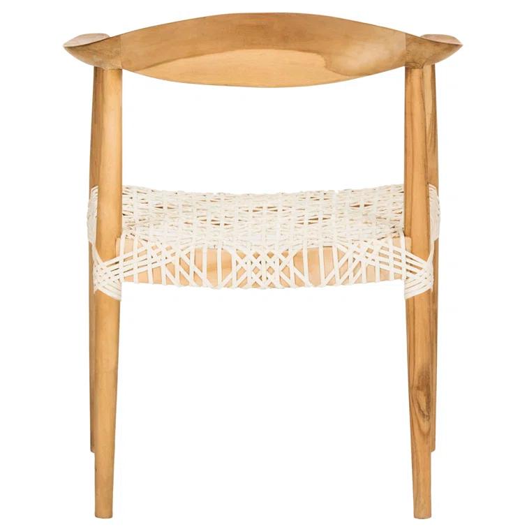 Kazbah Leather Dining Arm Chair
