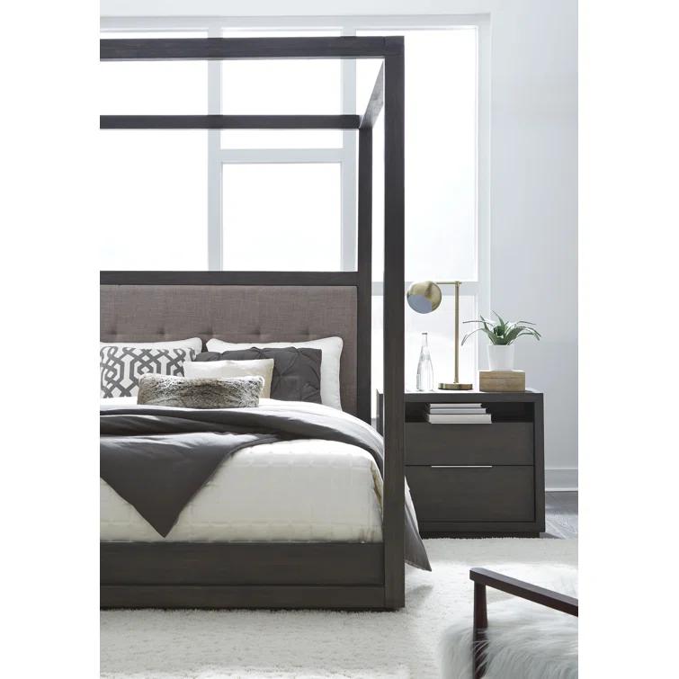 Eloise Upholstered Canopy Bed